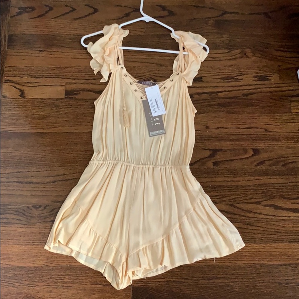 Off the shoulder romper